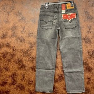NWT Levi's Loose Fit Jeans Big Boys Size 16 Regular 28W 30L Tapered Leg Stretch